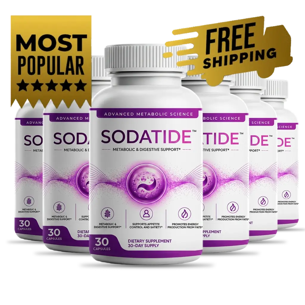 SodaTide 6 bottles